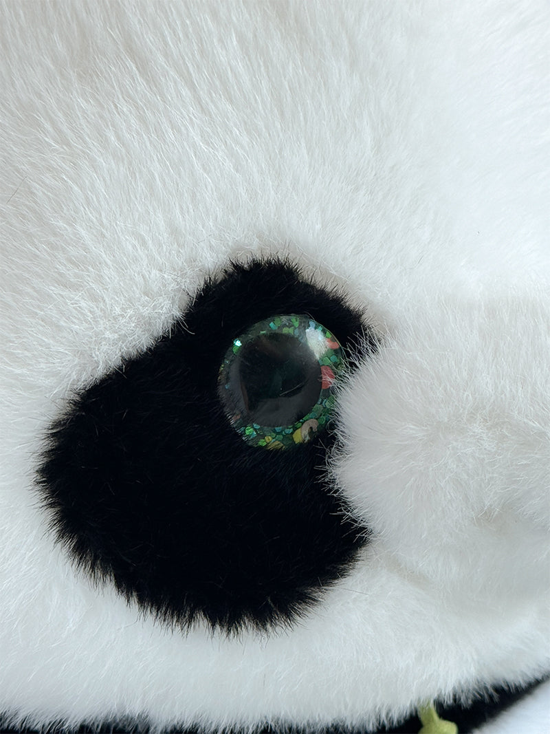 Cute Smile Giant Panda Family Dolls