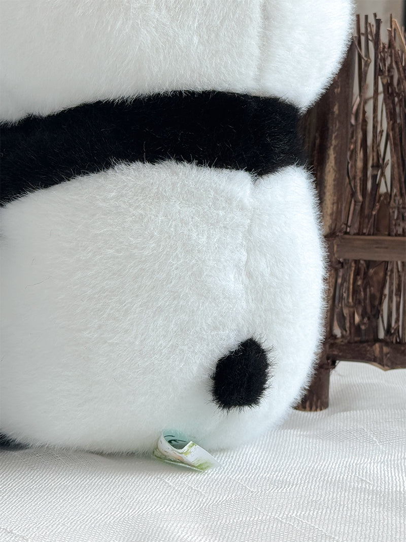 Cute Smile Giant Panda Family Dolls