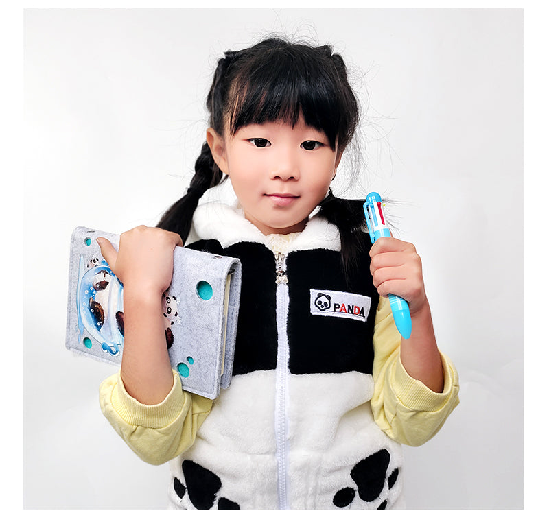 Warm Panda Vest For Family Gifts
