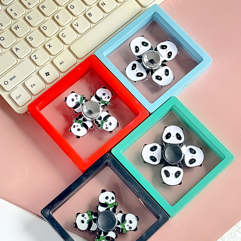Funny Panda Metal Fidget Spinner