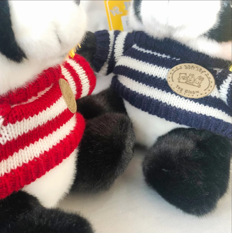 Doctor Panda Plush With Sweater Cap