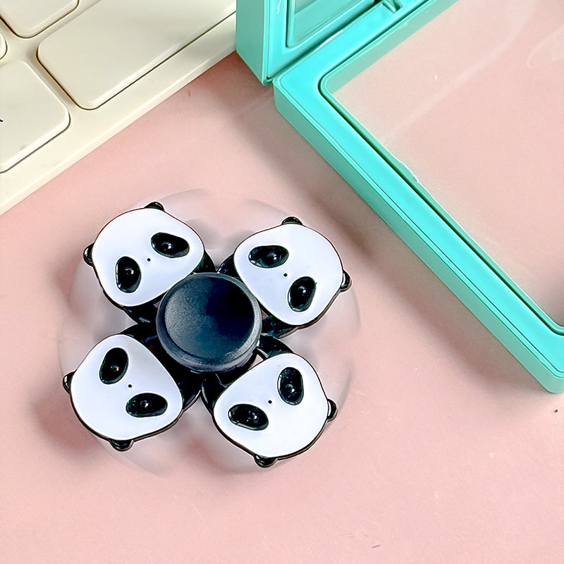 Funny Panda Metal Fidget Spinner