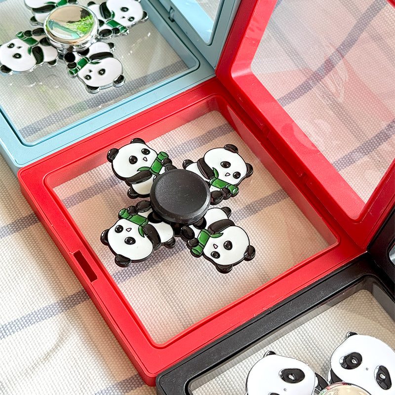 Funny Panda Metal Fidget Spinner