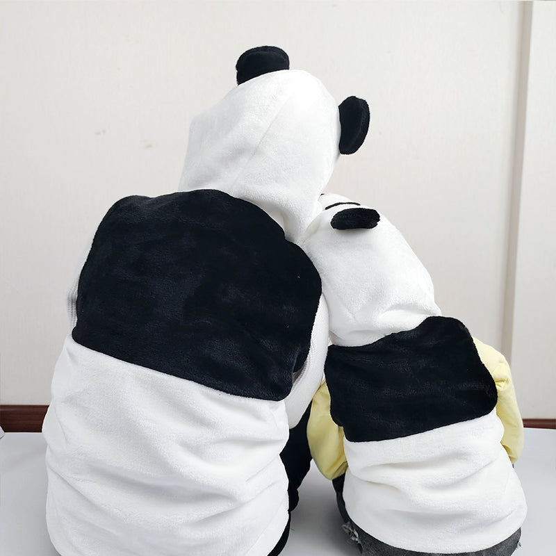 Warm Panda Vest For Family Gifts