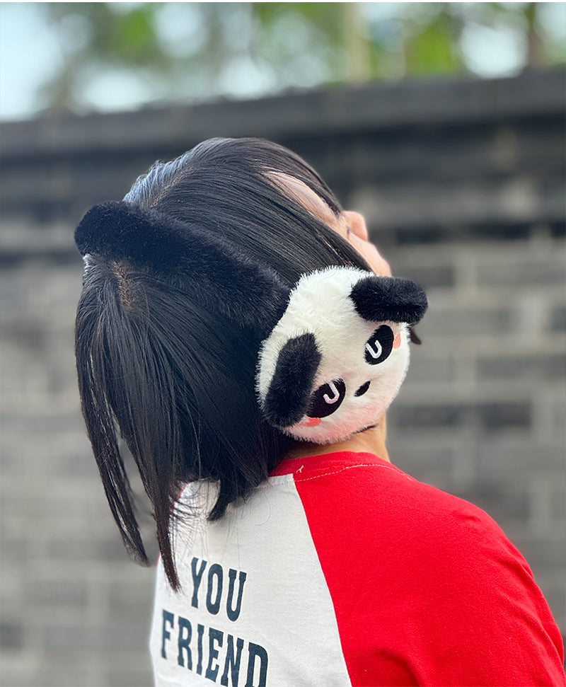 Warm Panda Earmuffs Christmas Gift