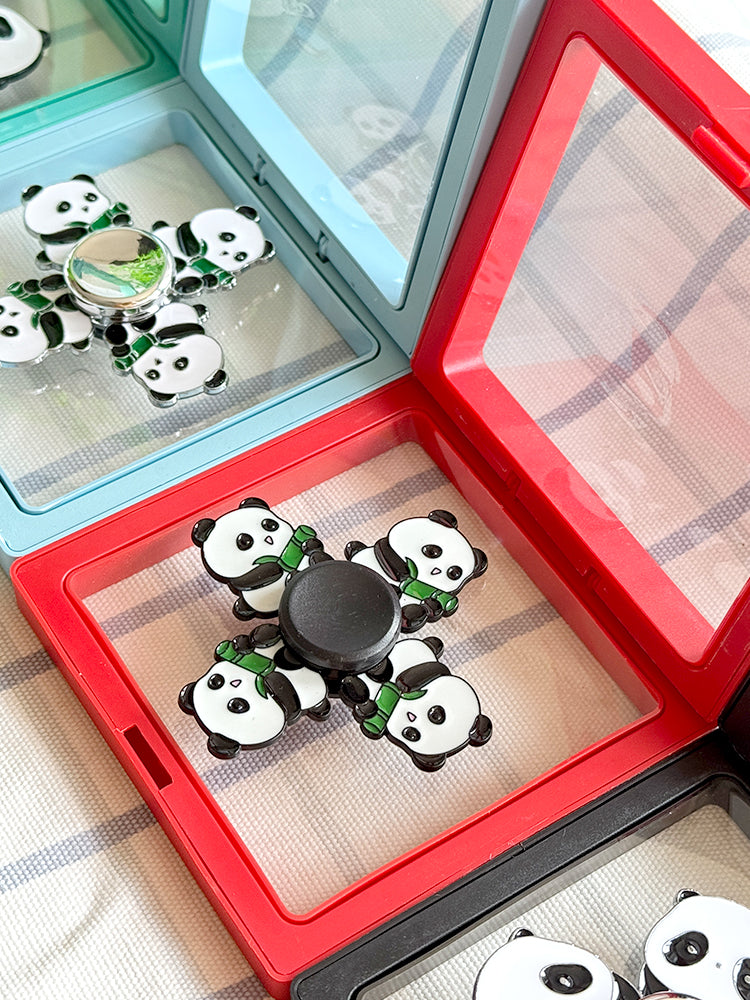 Funny Panda Metal Fidget Spinner