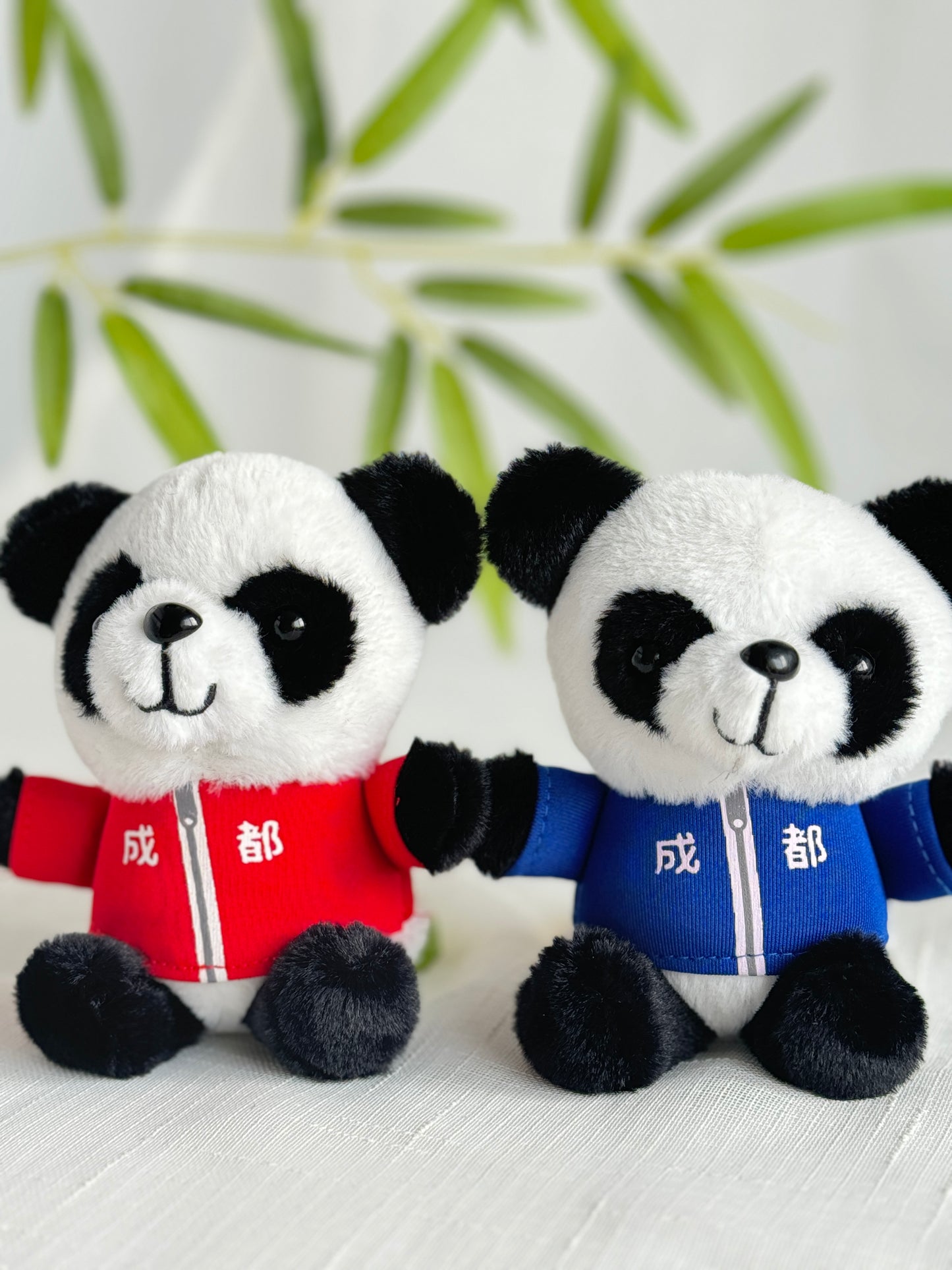 Plush Panda Doll Keychain Pendant
