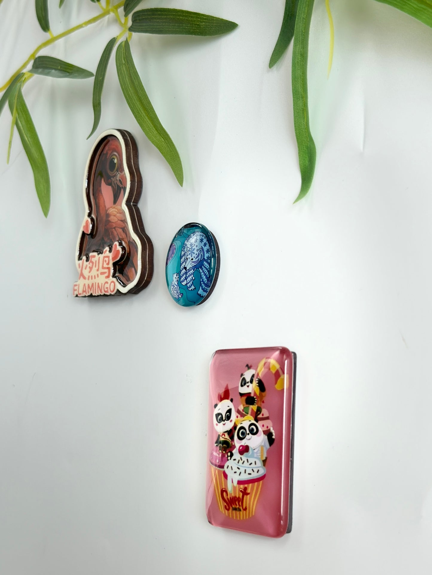 Land Animal Fridge Magnet Gift Set-2pcs