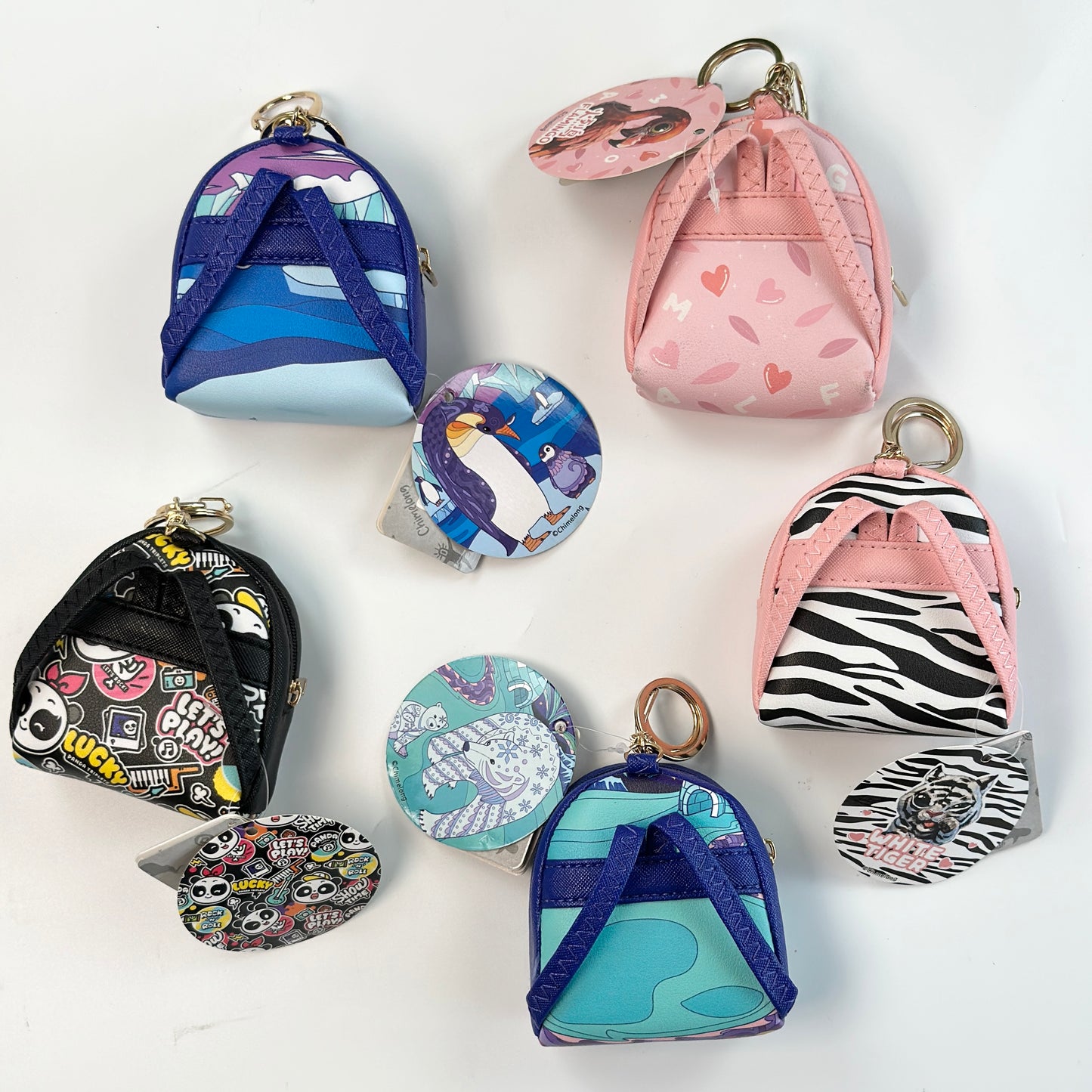 Animal Coin Purse Bag Keychain