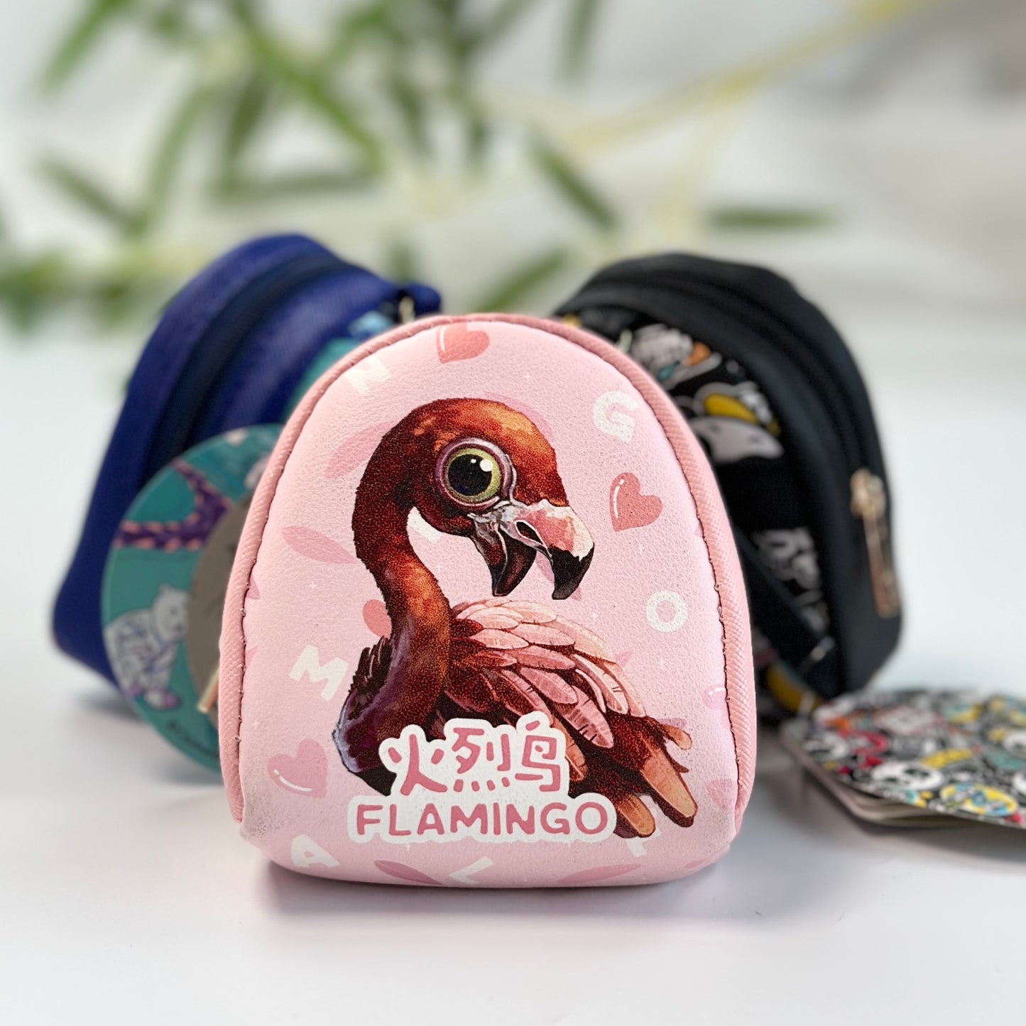 Animal Coin Purse Bag Keychain