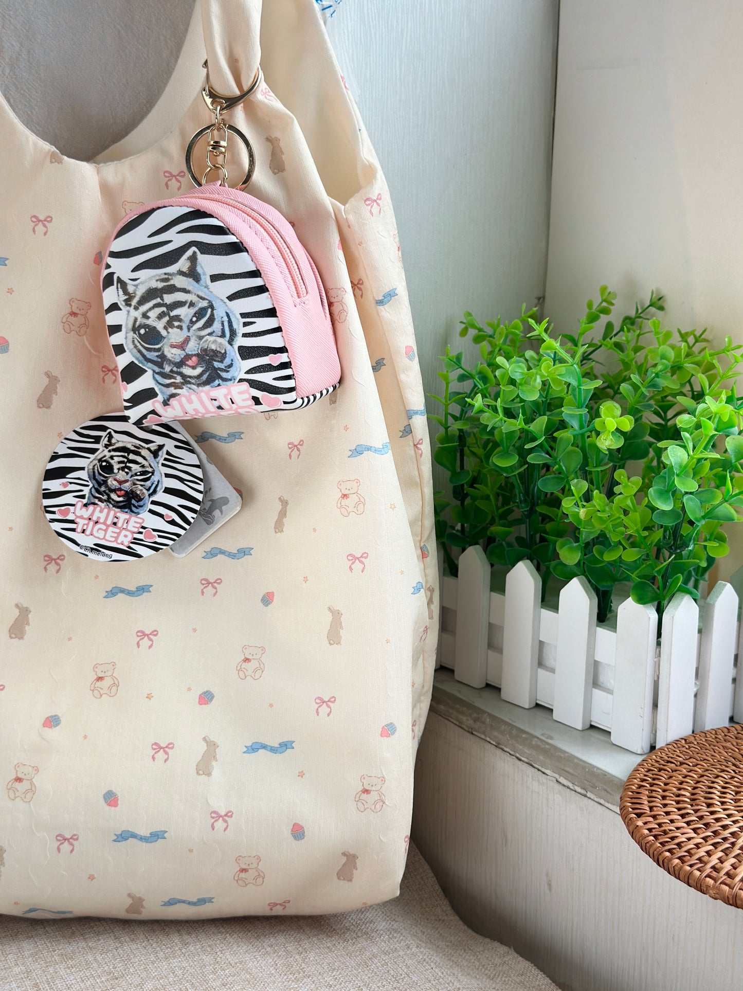 Animal Coin Purse Bag Keychain