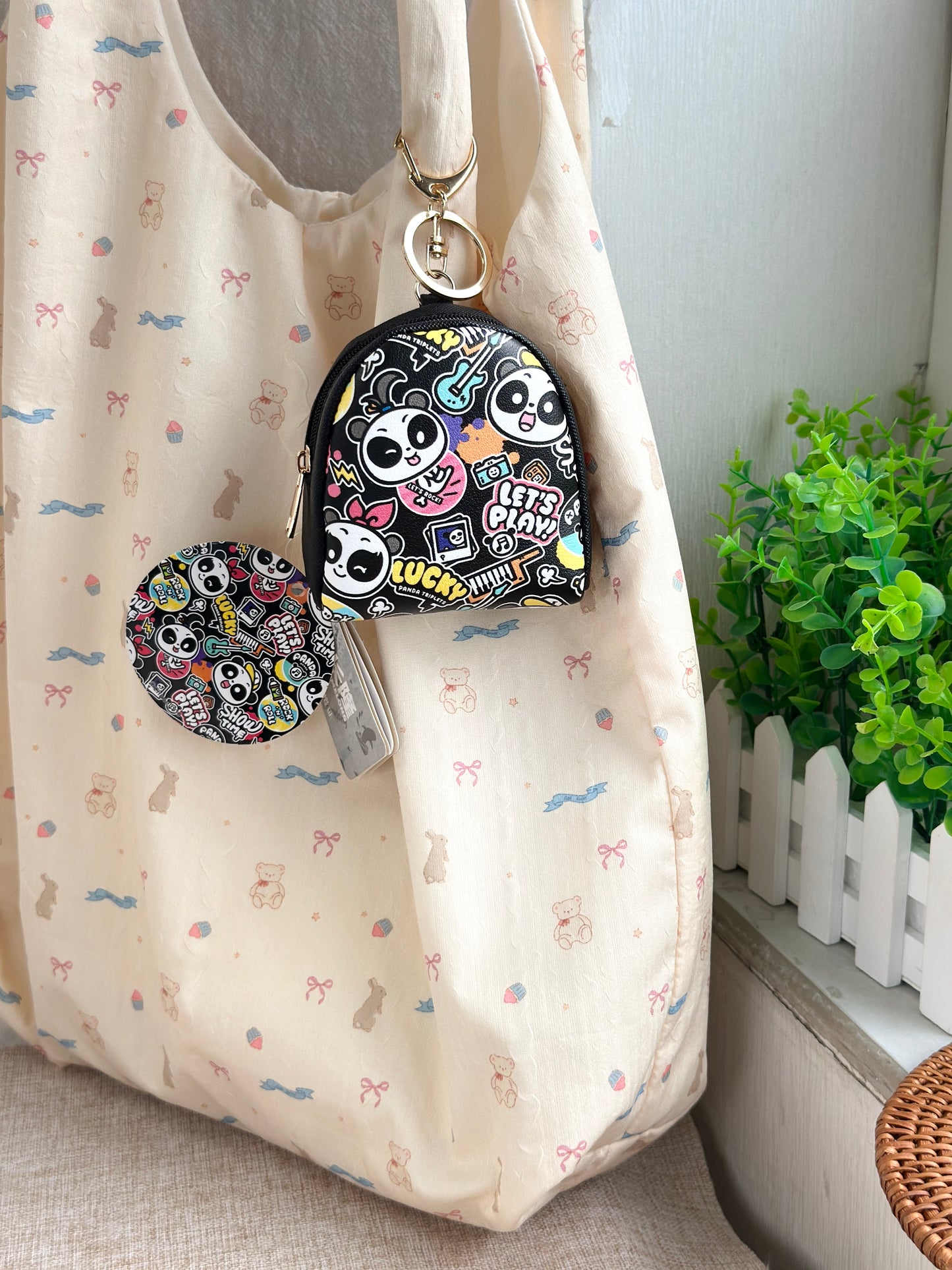 Animal Coin Purse Bag Keychain