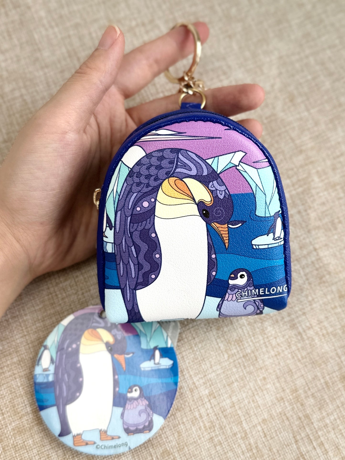 Animal Coin Purse Bag Keychain