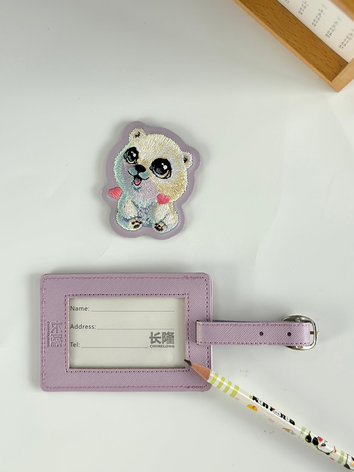 Rare Polar Bear Embroidery Gift Box