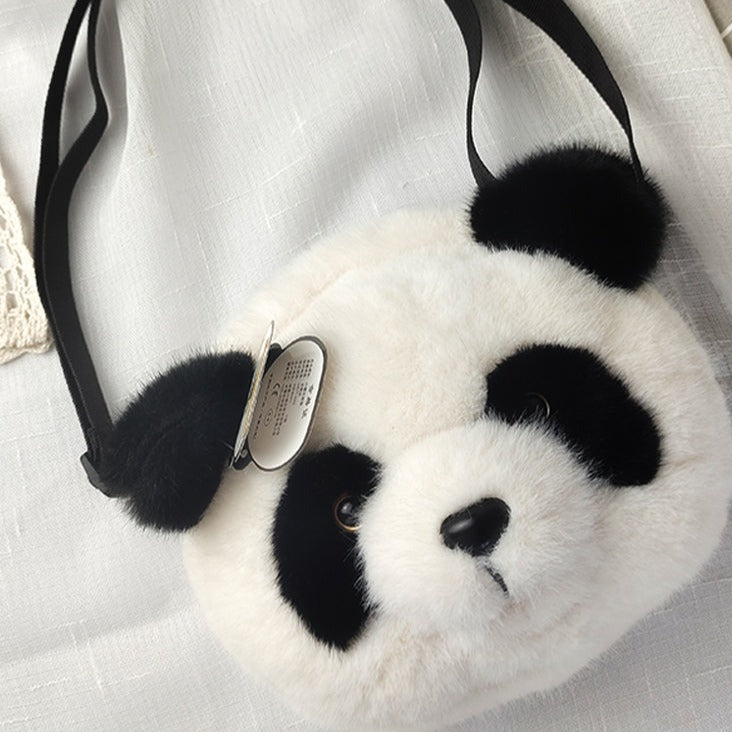 Pom Panda Mini Crossbody Bag
