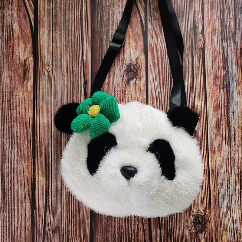 Pom Panda Mini Crossbody Bag