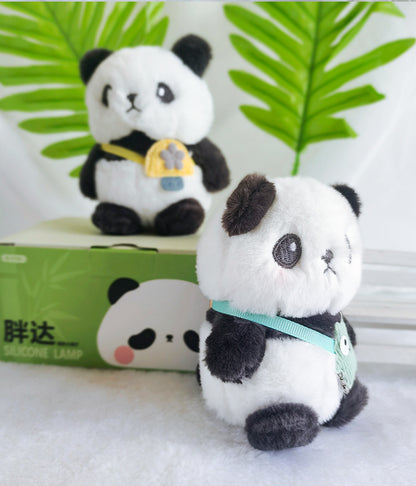 Pom Panda Keychain Pendant Cute