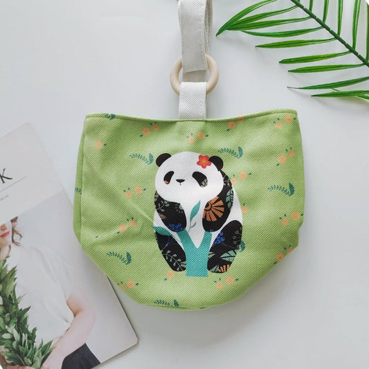 Canvas Panda Handbag Women Gifts