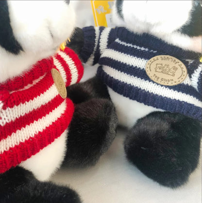 Doctor Panda Plush With Sweater Cap