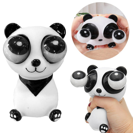 Big Eyes Panda Relaxing Palm Toys