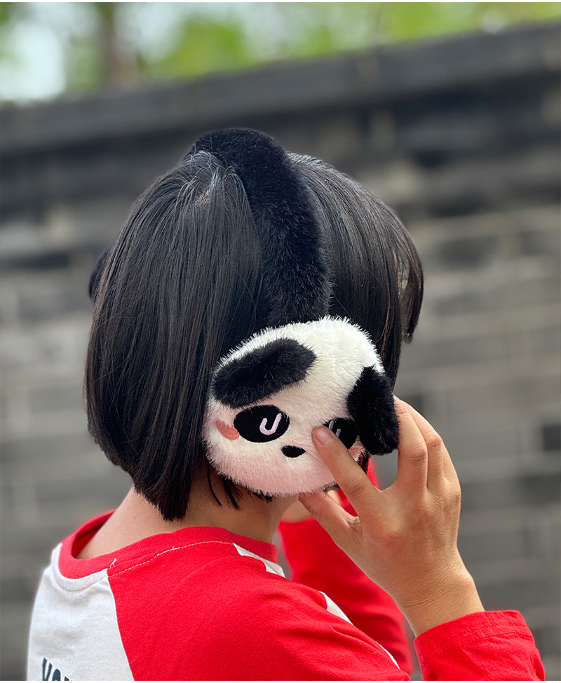 Warm Panda Earmuffs Christmas Gift