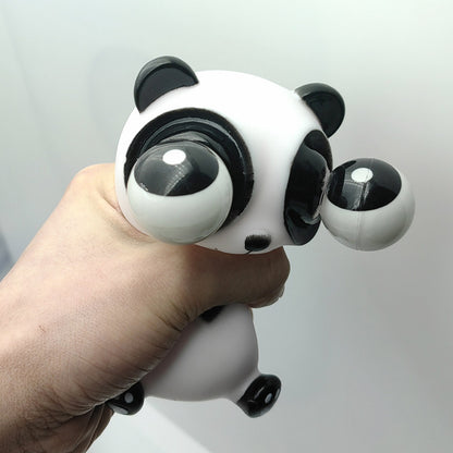 Big Eyes Panda Relaxing Palm Toys