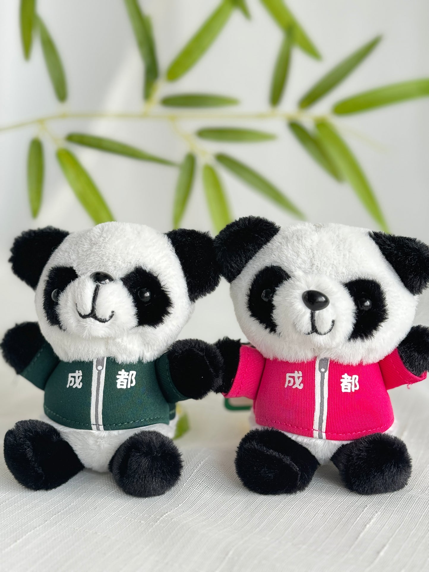 Plush Panda Doll Keychain Pendant