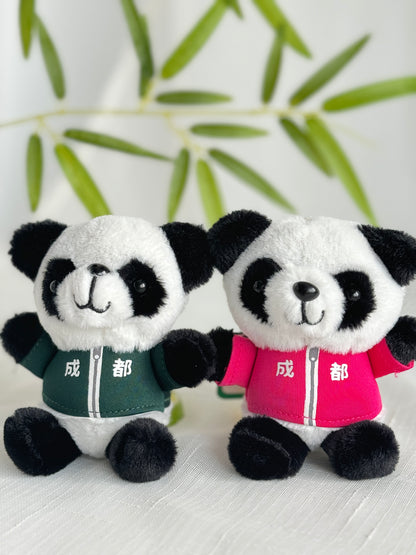 Plush Panda Doll Keychain Pendant