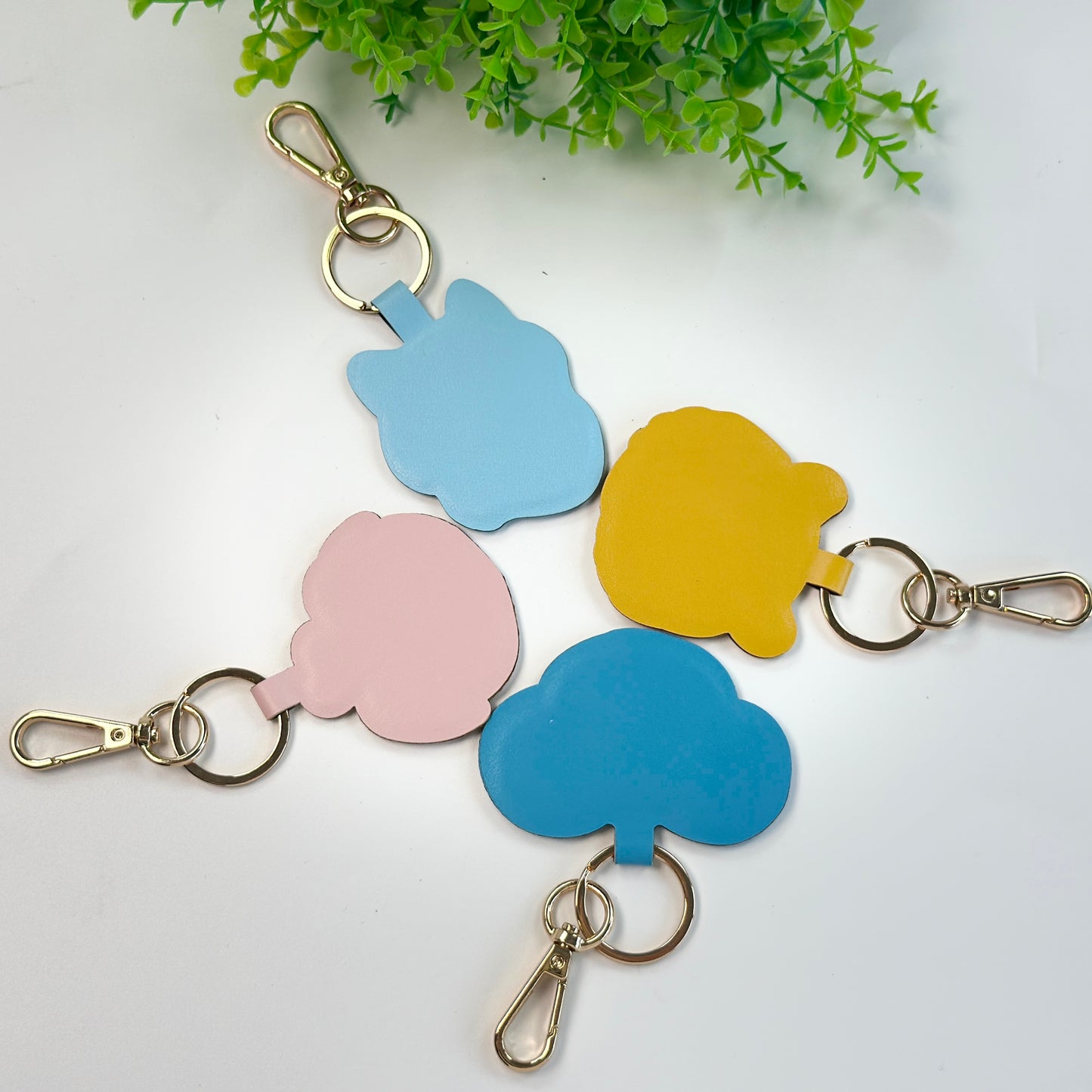 Cartoon Tiger Embroidered keychain