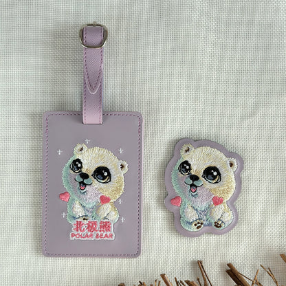 Rare Polar Bear Embroidery Gift Box